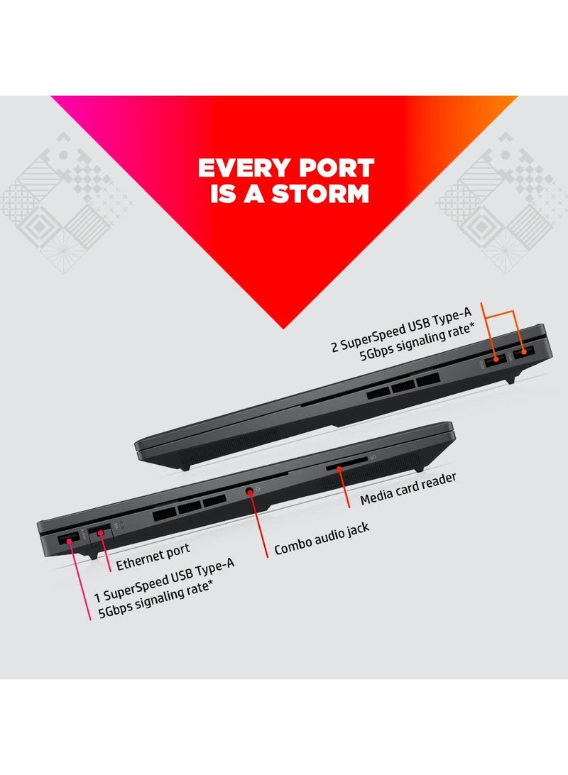 HP OMEN Gaming Laptop 16, 13th Gen Intel Core i9-13900HX, 16.1-inch (40.9 cm), NVIDIA GeForce RTX 4060, FHD, 64 GB DDR5, 2 TB SSD, RGB Backlit KB, Win 11 English Black - Image 4