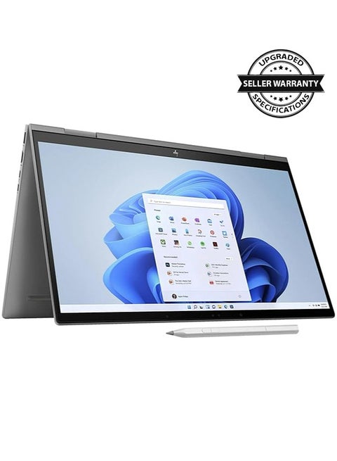 2023 Newest Slim Envy Convertible-2-In-1 (Upgraded Version) Laptop With 15.6-Inch Display, 13th Generation Core i7-1355U Processor/64 GB RAM/2TB SSD/Intel Iris Xe Graphics/Windows 11 With HP Styles Pen English Grey