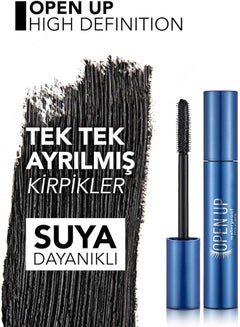flormar Open Up Hd Mascara Black  - Image 4