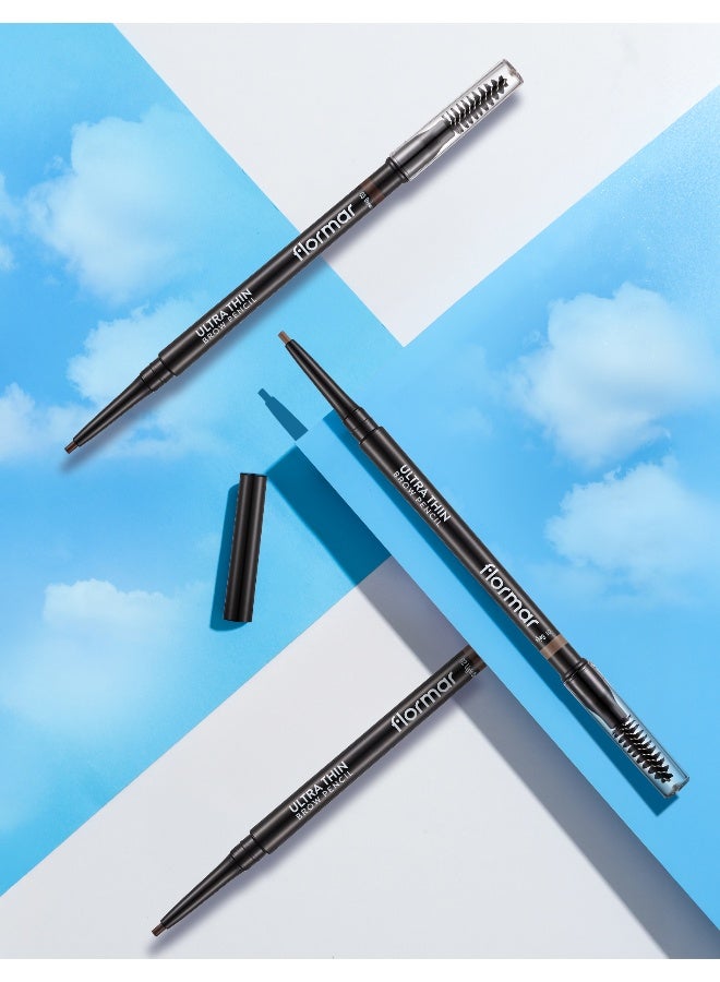 flormar Ultra Thin Brow Pencil 004 Dark Brown - Image 5