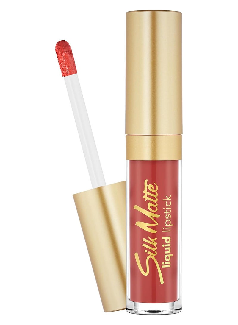 flormar Silk Matte Liquid Lipstick 10Tender Terra, 4.5ml (Packaging May Vary) 10 TENDER TERRA - Image 1