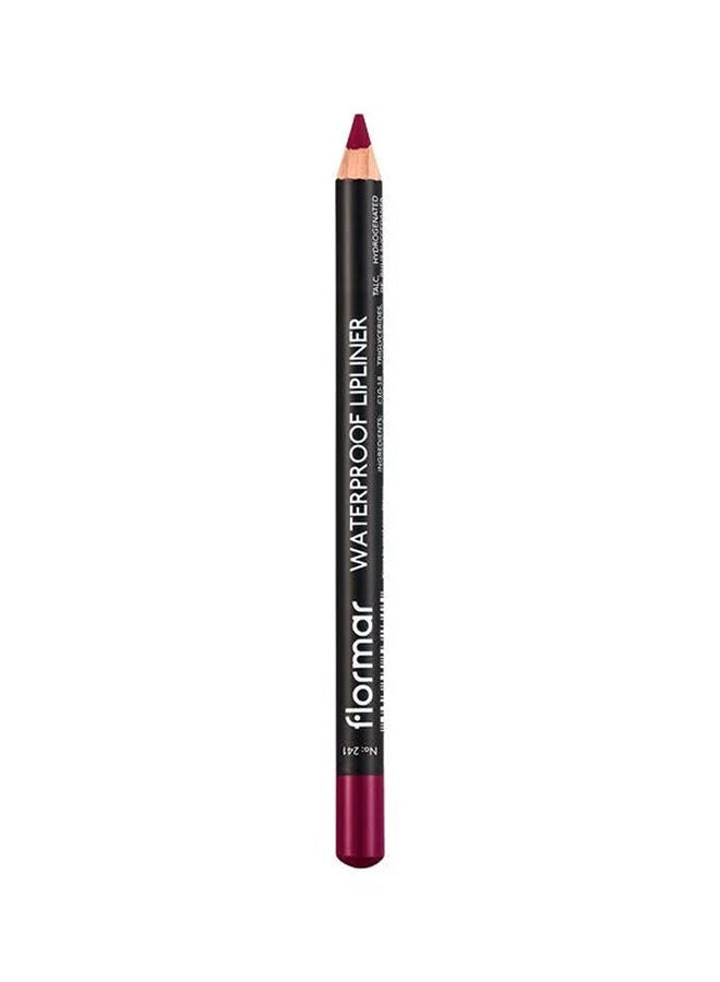 flormar Highly Pigmented & Matte Finish Waterproof Lipliner Pencil 241 Sour Cherry - Image 1