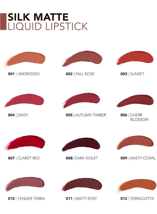 flormar - Silk Matte Liquid Lipstick 004 Silk Matt - Image 1