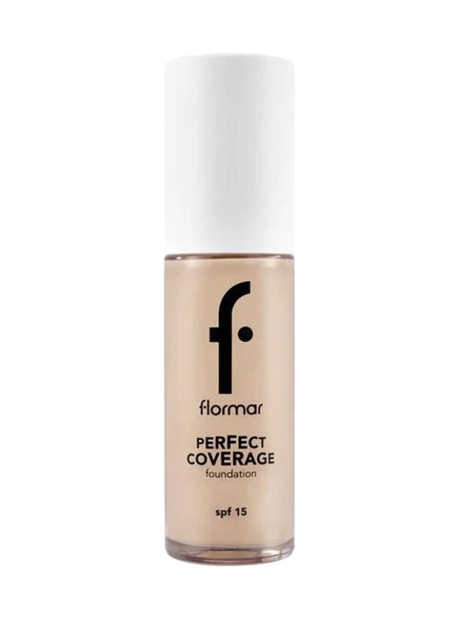 flormar - Perfect Coverage Foundation SPF 15 Beige - Image 1