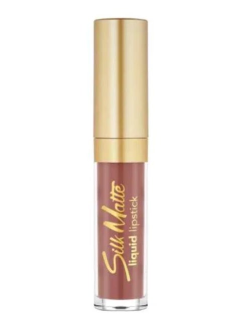 Silk Matte Liquid Lipstick, 4.5ml, 018 Sunny Land