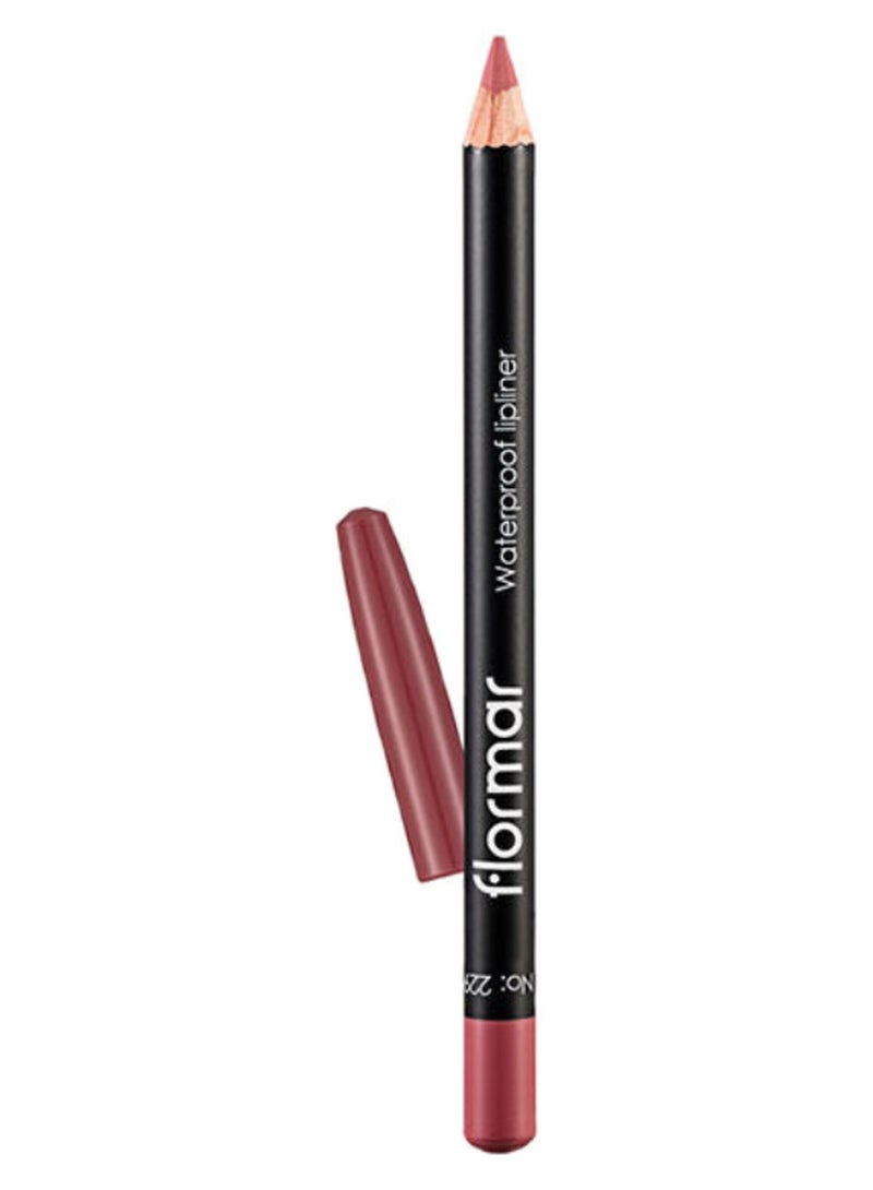 flormar Highly Pigmented & Matte Finish Waterproof Lipliner Pencil 229 Tender Cream - Image 1