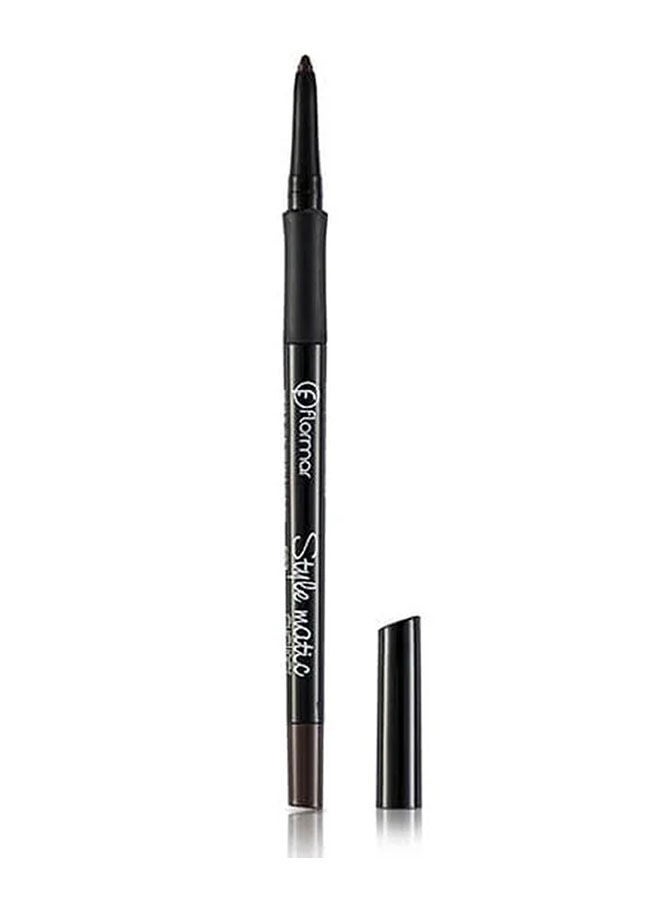 flormar Stylematic Matte Finish & Waterproof Lift Eye Pencil S01 Chocolate Cream - Image 1