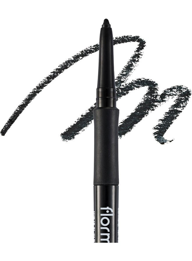 flormar Stylematic Matte Finish & Waterproof Lift Eye Pencil S02 New Black - Image 4