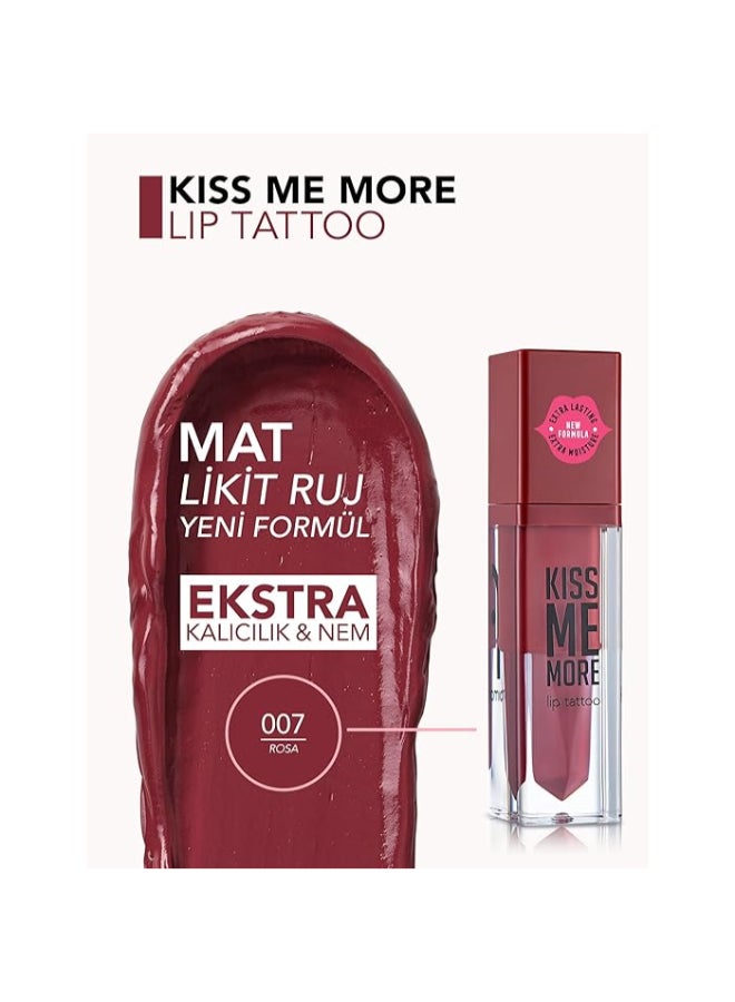 flormar - Kiss Me More Lip Tattoo 010 Choco - Image 1