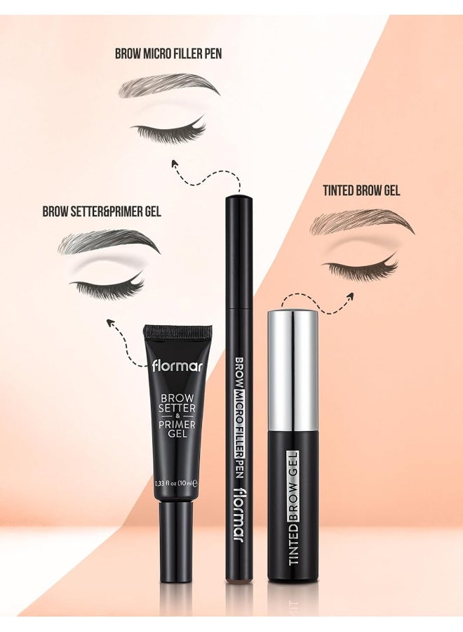 Brow Setter & Primer Gel White
