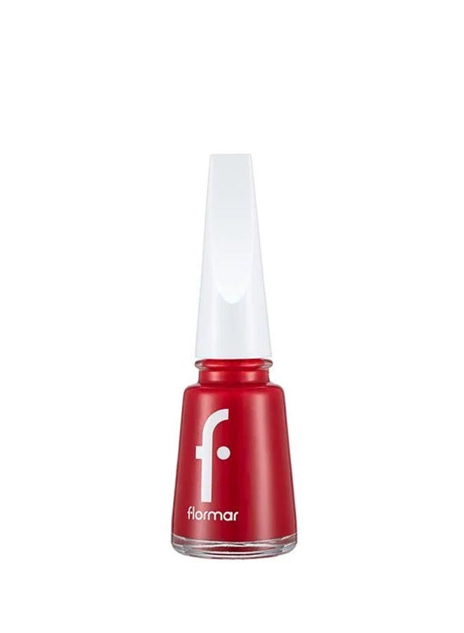 flormar Full Color Nail Enamel 321 Red Flag New - Image 1