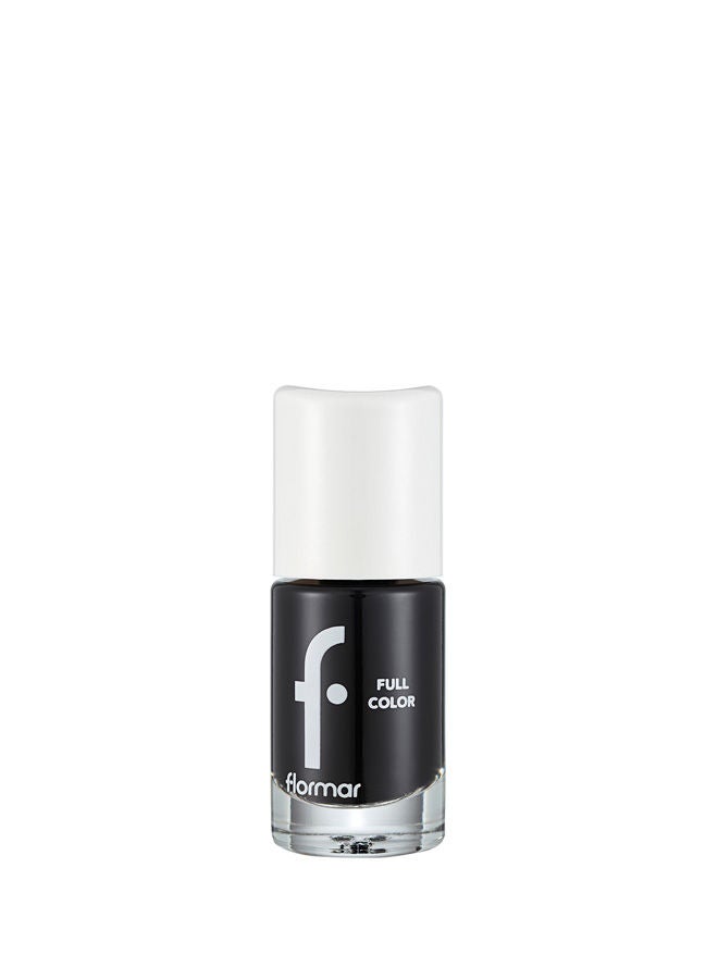flormar Full Color Nail Enamel FC32 Victory Of Black  - Image 1