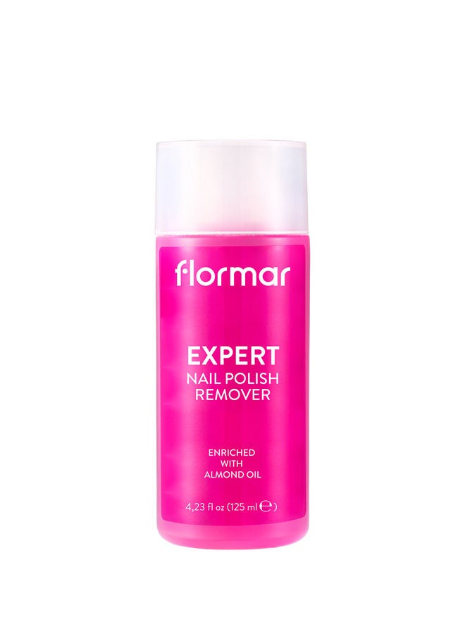 flormar Acetone Free Nail Polish Remover Fucshia - Image 1