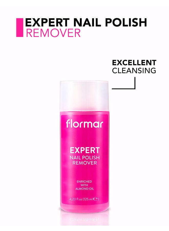 flormar Acetone Free Nail Polish Remover Fucshia - Image 2
