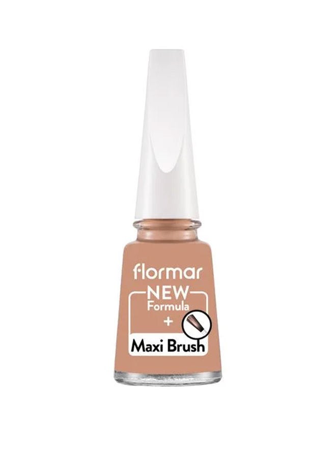 flormar Full Color Nail Enamel 472 Caramel Latte New  - Image 1