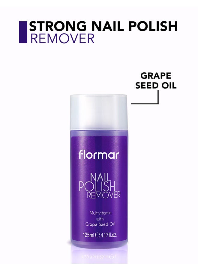 flormar Acetone Free Nail Polish Remover Purple  - Image 2