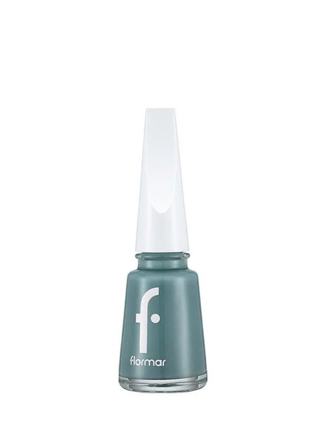 flormar Full Color Nail Enamel 497 Celadon Glaze New  - Image 1