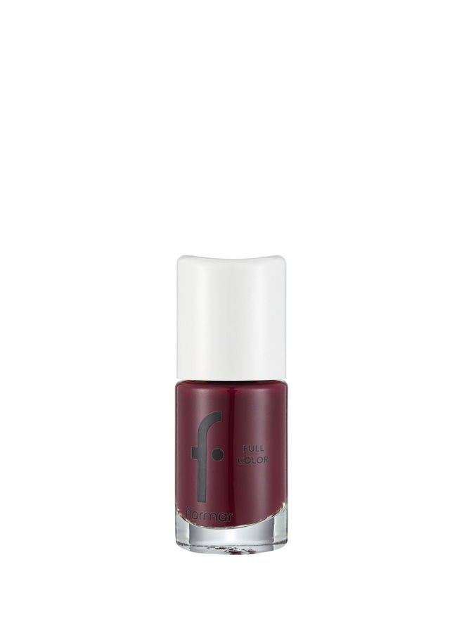 flormar Full Color Nail Enamel FC40 Royal Maroon  - Image 1