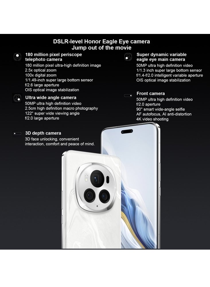 Honor - Magic6 Pro, 16Gb+512Gb, 6.8 Inch Magic OS 8.0 Snapdragon 8 Gen 3 Octa Core Up To 3.3GHz, Network: 5G, OTG, NFC (Black) Chinese Version - Image 1