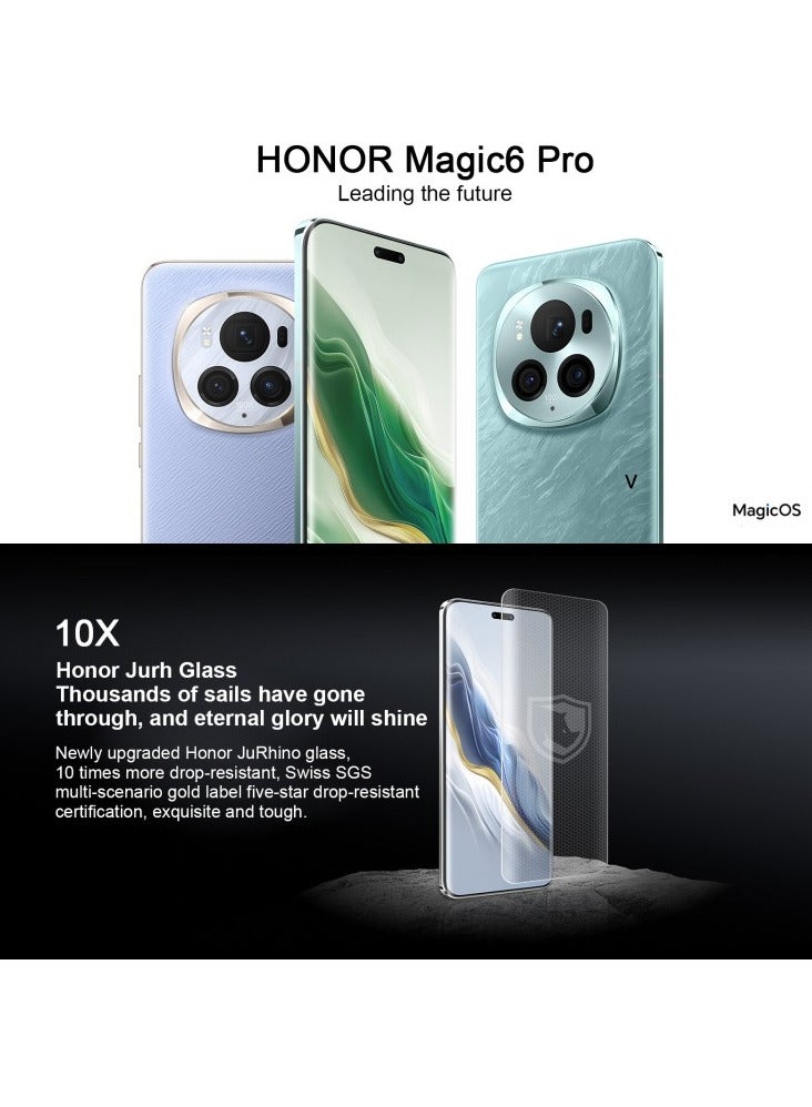 Honor - Magic6 Pro, 16Gb+512Gb, 6.8 Inch Magic OS 8.0 Snapdragon 8 Gen 3 Octa Core Up To 3.3GHz, Network: 5G, OTG, NFC (Black) Chinese Version - Image 1