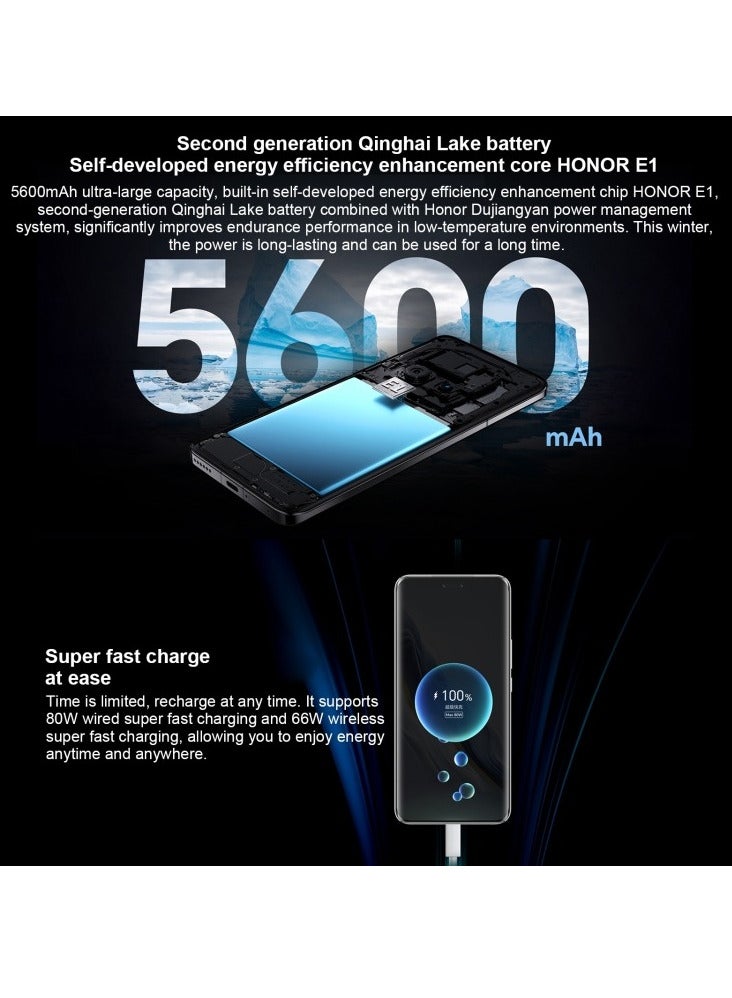 Honor - Magic6 Pro, 16Gb+1Tb, 6.8 Inch Magic OS 8.0 Snapdragon 8 Gen 3 Octa Core Up To 3.3GHz, Network: 5G, OTG, NFC (Purple) Chinese Version - Image 1
