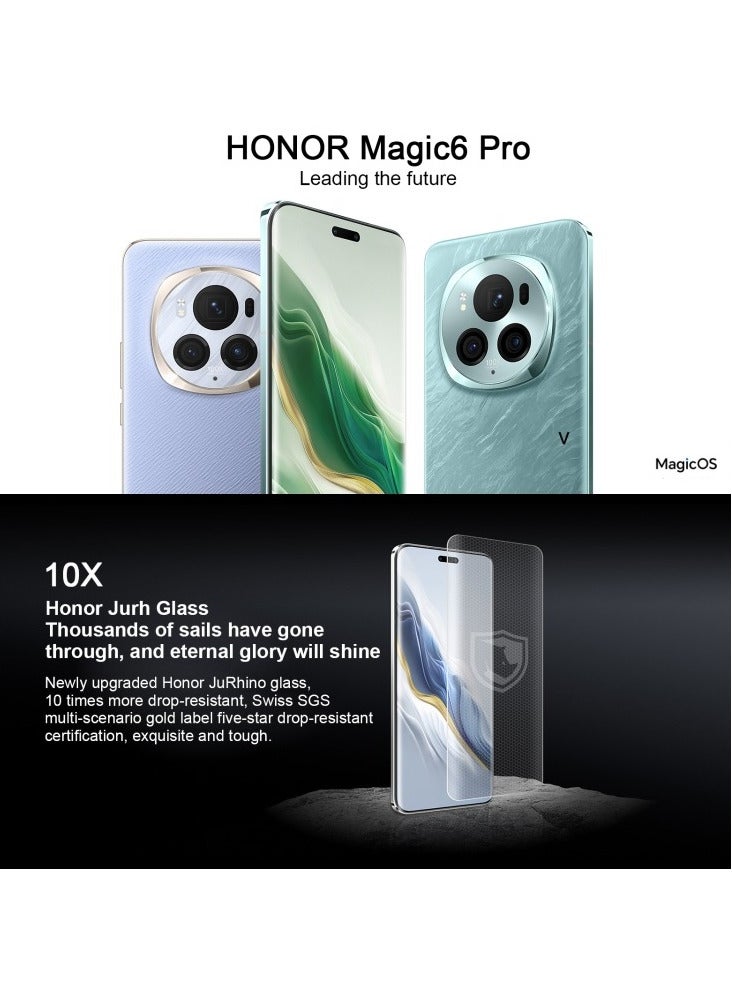 Honor - Magic6 Pro, 16Gb+1Tb, 6.8 Inch Magic OS 8.0 Snapdragon 8 Gen 3 Octa Core Up To 3.3GHz, Network: 5G, OTG, NFC (Purple) Chinese Version - Image 1