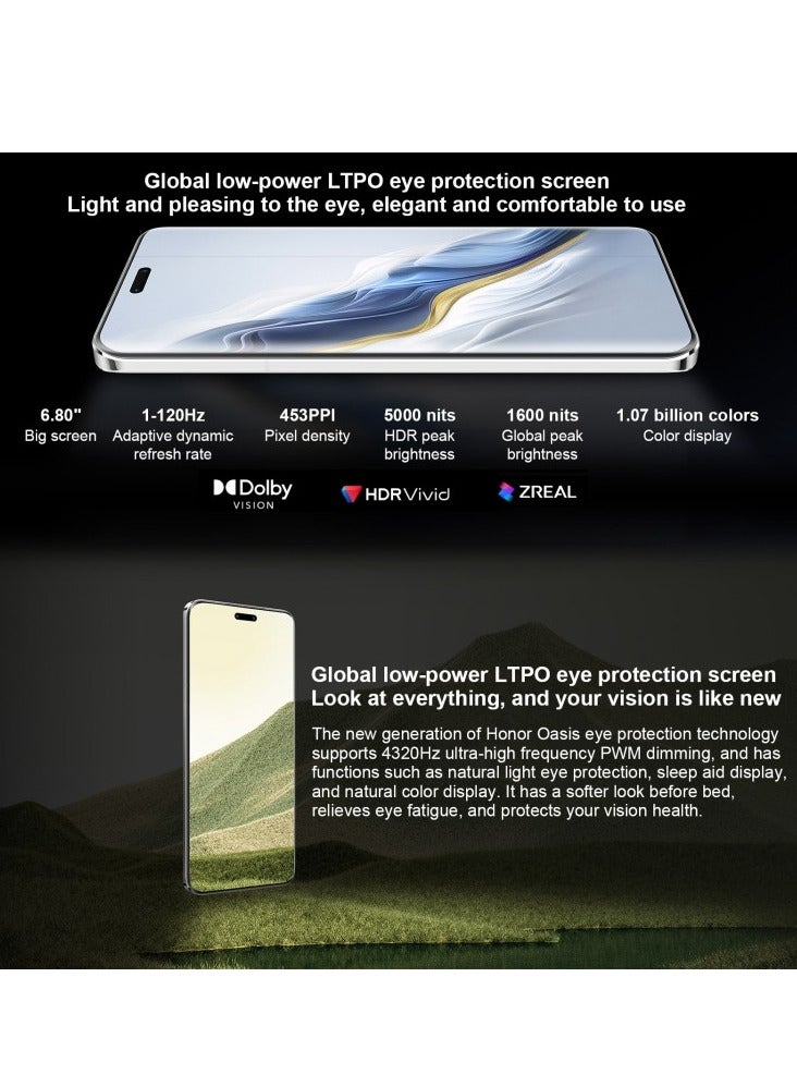 Honor - Magic6 Pro, 16Gb+1Tb, 6.8 Inch Magic OS 8.0 Snapdragon 8 Gen 3 Octa Core Up To 3.3GHz, Network: 5G, OTG, NFC (Purple) Chinese Version - Image 1