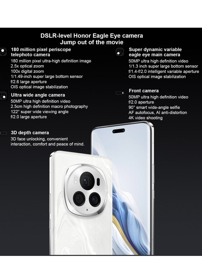 Honor - Magic6 Pro, 16Gb+1Tb, 6.8 Inch Magic OS 8.0 Snapdragon 8 Gen 3 Octa Core Up To 3.3GHz, Network: 5G, OTG, NFC (Purple) Chinese Version - Image 1