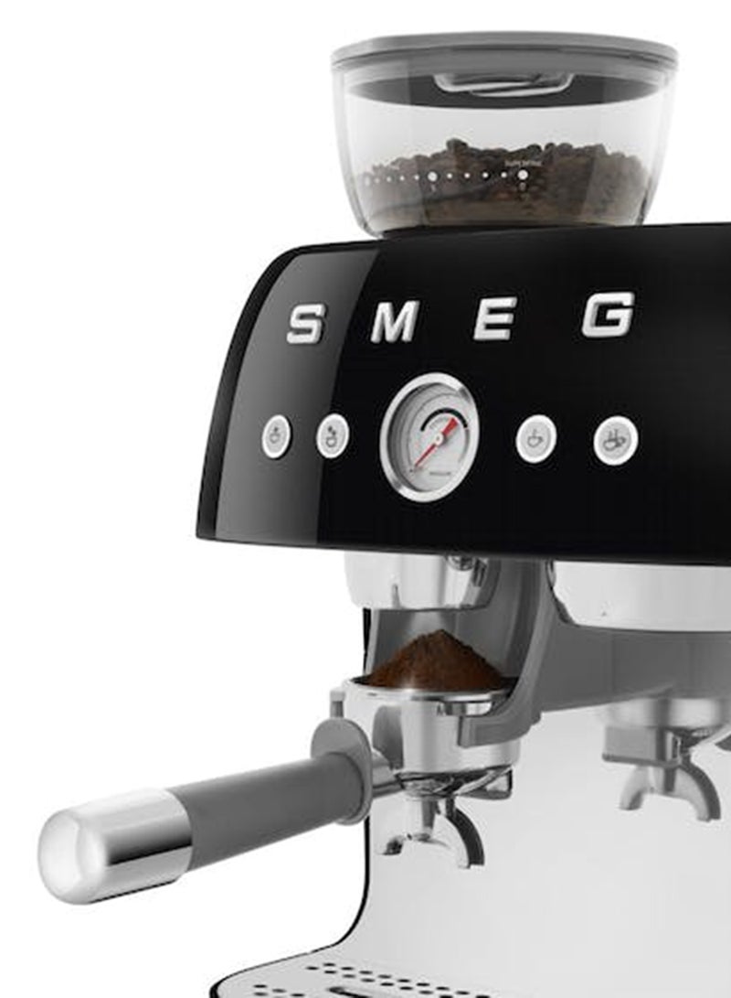 ‘50’s Style’ Coffee Machine with Built in Grinder 0.01 L 1600 W EGF03BLAU Black