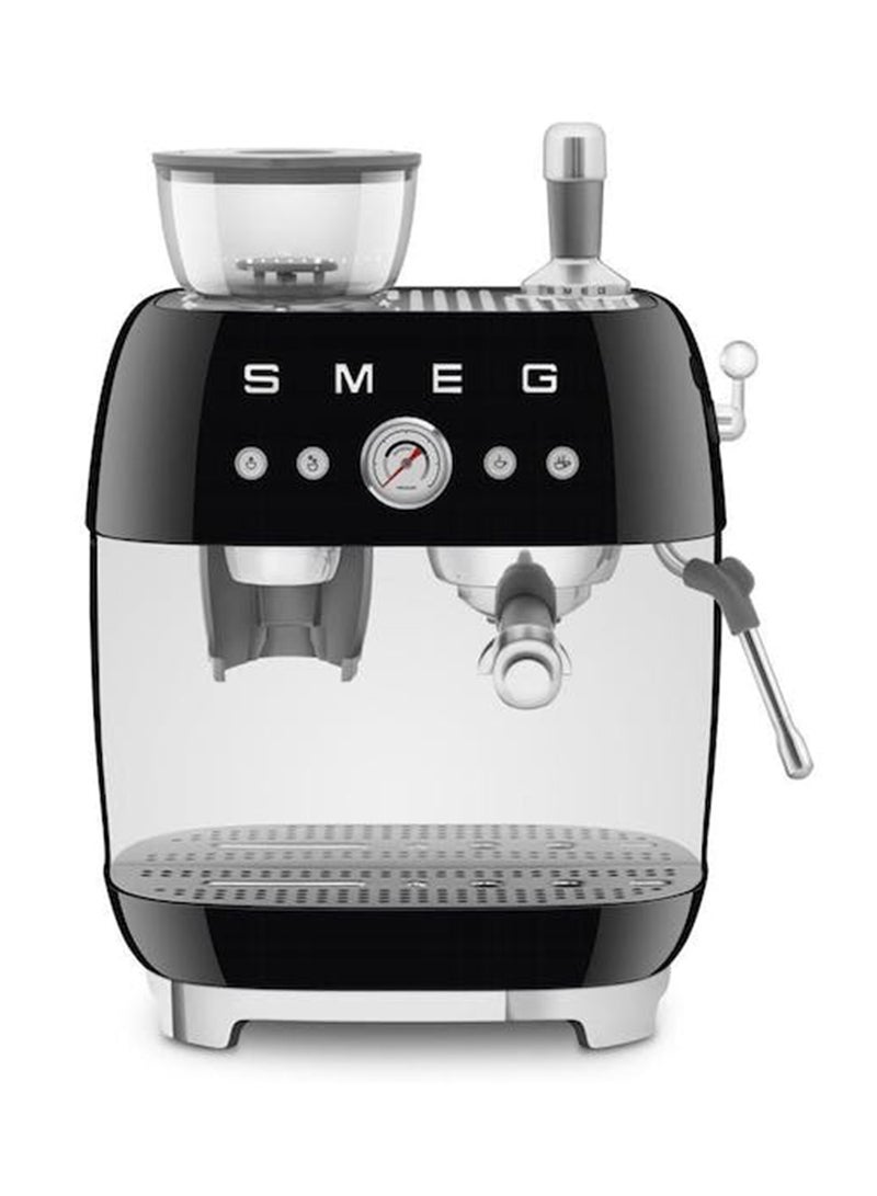 ‘50’s Style’ Coffee Machine with Built in Grinder 0.01 L 1600 W EGF03BLAU Black
