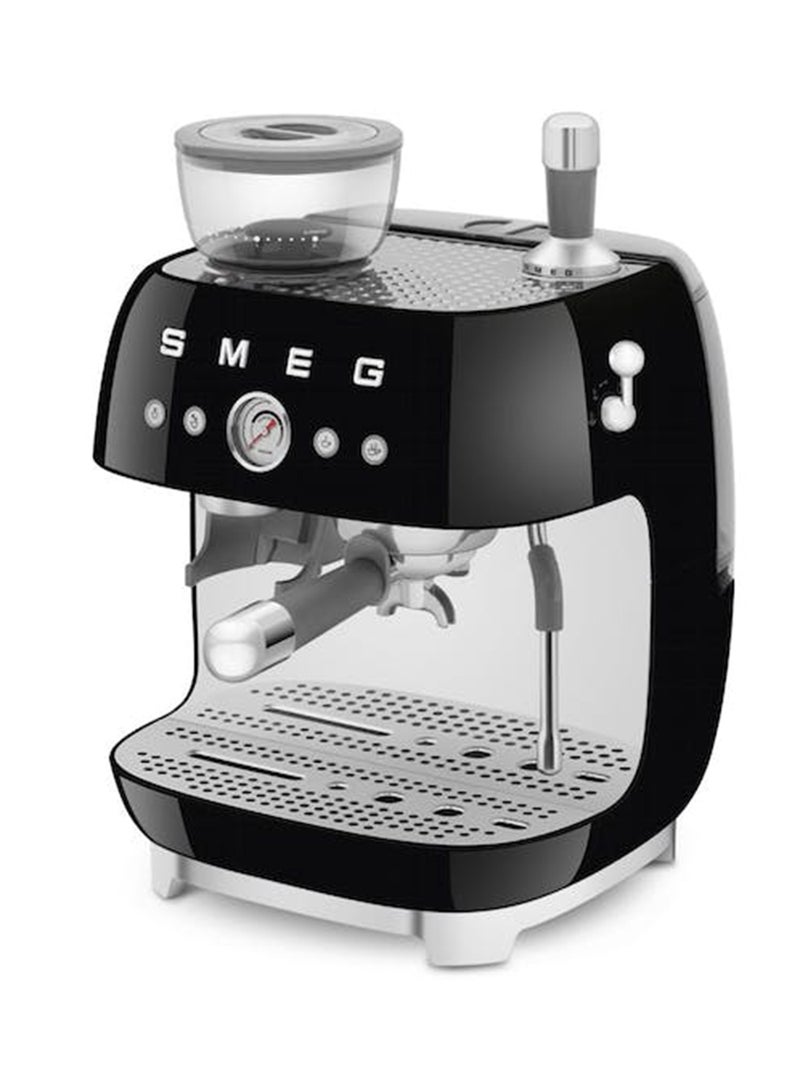 ‘50’s Style’ Coffee Machine with Built in Grinder 0.01 L 1600 W EGF03BLAU Black