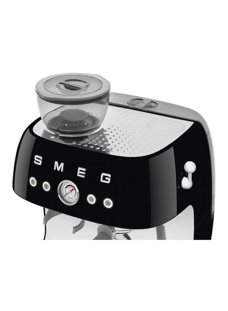 ‘50’s Style’ Coffee Machine with Built in Grinder 0.01 L 1600 W EGF03BLAU Black