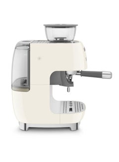 ‘50’s Style’ Coffee Machine with Built in Grinder 1350-1650 Watt 0.01 L 1650 W EGF03CRAU Cream - pnsku/N70043879V/45/_/1707119725/50176ad0-2c48-48f2-b25e-f95c9bb76c63