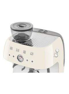 smeg ‘50’s Style’ Coffee Machine with Built in Grinder 1350-1650 Watt 0.01 L 1650 W EGF03CRAU Cream  - Image 3