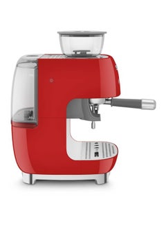 ‘50’s Style’ Coffee Machine with Built in Grinder 0.01 L 1600 W EGF03RDAU Red - pnsku/N70043880V/45/_/1707119728/4bc52d31-3286-4d91-a333-01d7297d6ae6