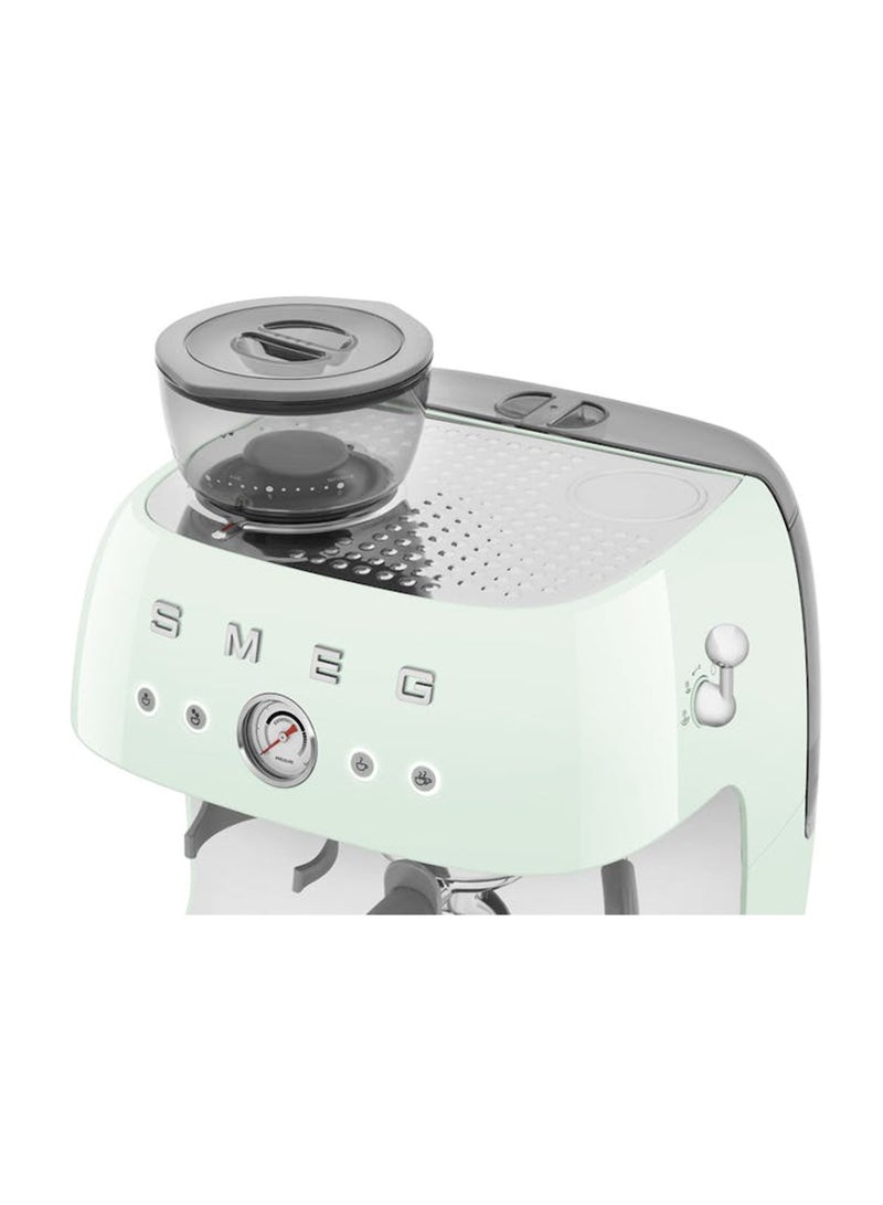 smeg ‘50’s Style’ Coffee Machine with Built in Grinder 0.01 L 1650 W EGF03PGAU Pastel Green - Image 3