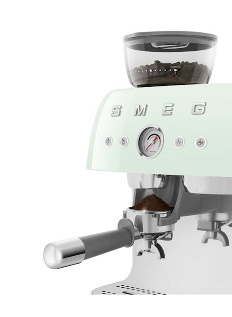 smeg ‘50’s Style’ Coffee Machine with Built in Grinder 0.01 L 1650 W EGF03PGAU Pastel Green - Image 4