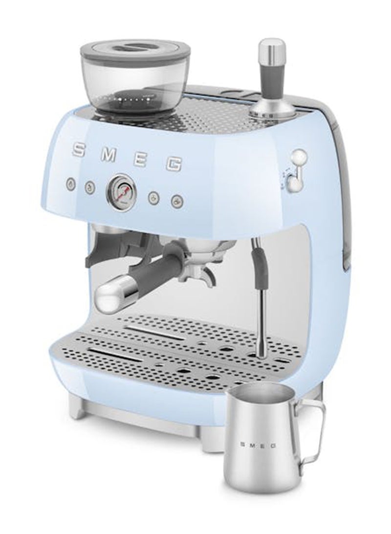 ‘50’s Style’ Coffee Machine with Built in Grinder 0.01 L 1600 W EGF03PBAU Pastel Blue - pnsku/N70043882V/45/_/1707119727/6fab1fc1-5e5c-4233-b6cb-4f76ccd6ebb6