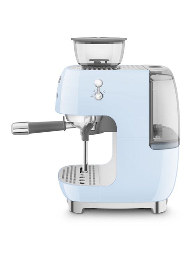smeg - ‘50’s Style’ Coffee Machine with Built in Grinder 0.01 L 1600 W EGF03PBAU Pastel Blue - Image 1