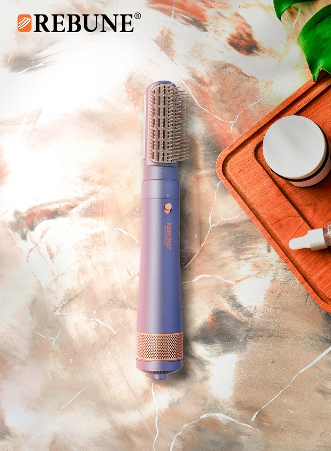 REBUNE - Hair Dryer Developed With Ions, Two Heat And Cold Levels, 1200 Watts Blue - Image 1