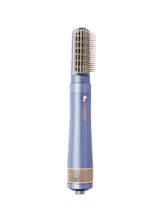 REBUNE - Hair Dryer Developed With Ions, Two Heat And Cold Levels, 1200 Watts Blue - Image 1