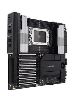 ASUS Pro WS TRX50-SAGE Wi-Fi Motherboard, AMD sTR5 Socket, Supports AMD Ryzen™ Threadripper™ PRO 7000 WX-Series & Ryzen™ 7000 Series, PCIe 5.0 x16, 10Gb Ethernet, Wi-Fi 7, DDR5 ECC Registered Memory (Up to 1TB), 3 M.2 Slots, SATA 6Gb/s, Intel 2.5Gb Ethernet, Dual 8-Pin Power Connectors, Dual PCIe 5.0 x16, USB 20Gbps, Active VRM Cooling, IPMI Support, CEB Form Factor | 90MB1FZ0-M0EAY0 Grey, Black  - Image 2