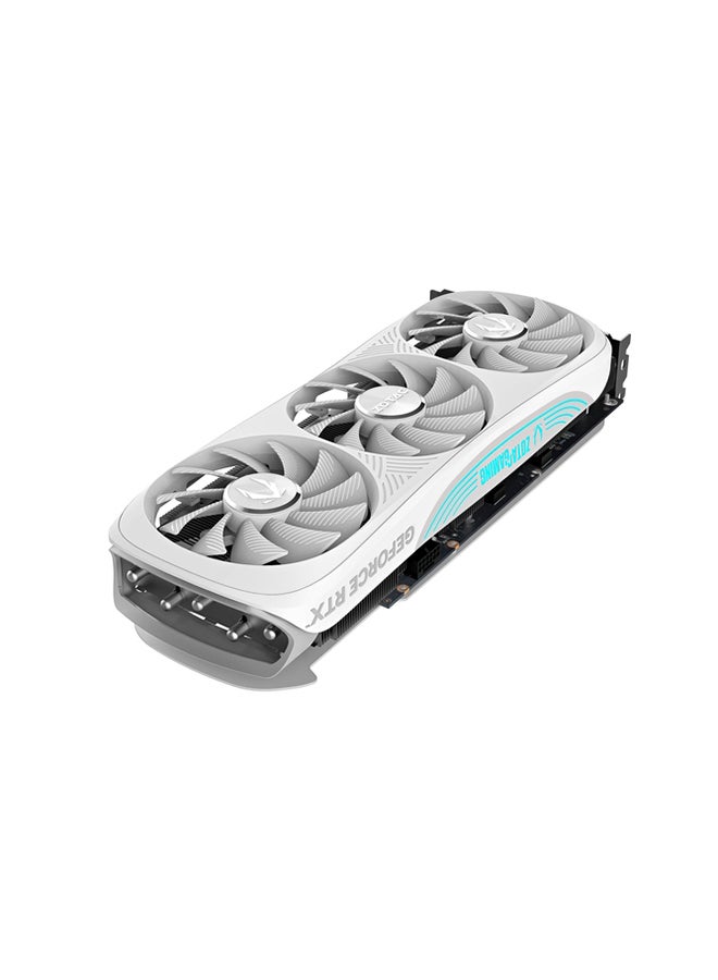 GAMING GeForce RTX 4080 SUPER Trinity OC Graphics Card, 16GB GDDR6X 256-bit Memory, 2565 MHz Boost Clock, 23Gbps Memory Speed, PCI E 4.0 16x, 3* DP 1.4a, 1*HDMI 2.1a, ZT-D40820Q-10P White