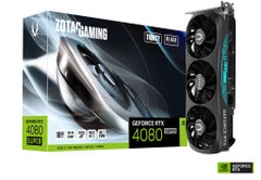 GAMING GeForce RTX 4080 SUPER Trinity Graphics Card, 16GB GDDR6X 256-Bit Memory, 2550 MHz Boost Clock, 23 Gbps Memory Speed, PCI Express 4.0 16x, 3x DP / HDMI, ZT-D40820D-10P Grey - pnsku/N70043942V/45/_/1706855482/82242c6f-2ed6-4f58-a18d-18f4cd657a14