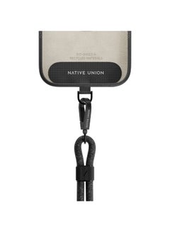 Native Union City Sling Universal Crossbody Strap, Compatible To Most Smartphone Cases Android, iPhone And Airpods Pro 2Nd Gen, Adjustable 0.7 Meter Loop Strap Black  - Image 3