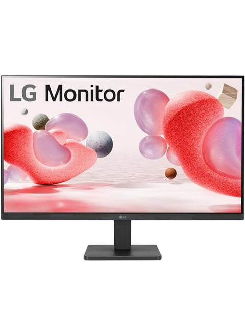 27MR400-B، شاشة IPS كاملة الوضوح مقاس 27 بوصة مزودة بتقنية AMD FreeSync، ومعدل تحديث 100 هرتز، ووضع القارئ، والتحكم على الشاشة باللون الأسود