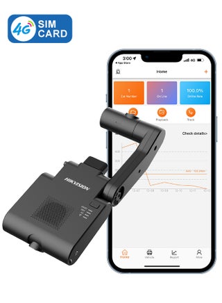 Hikvision V6 4G DashCam, 4G SIM, FHD, Dual cameras, Interior camera with IR, APP, ADAS Function, Parking Monitoring (With Hardwiring Kit) - pnsku/N70043993V/45/_/1706929240/f7b60b59-0fe9-4ce4-a25c-c1984df95afa