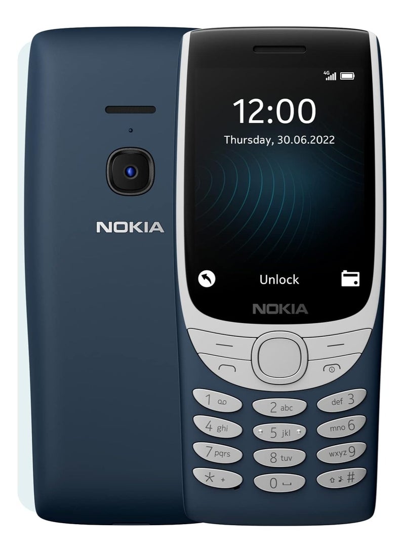 نوكيا Mobile 8210  4G Dual Sim  Dark Blue - Image 1