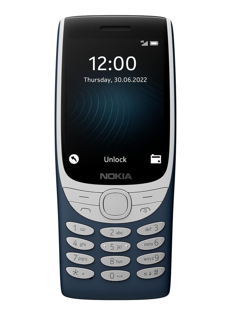 نوكيا Mobile 8210  4G Dual Sim  Dark Blue - Image 2