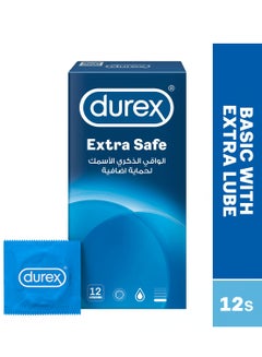 12-Piece Extra Safe Extra Lubed Condoms For Extra Comfort